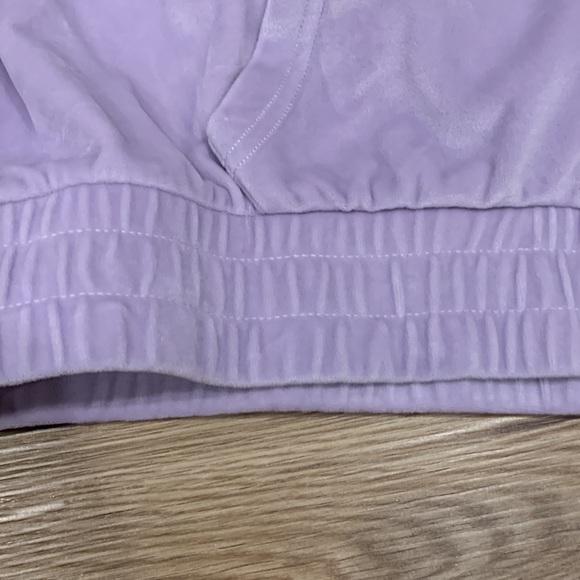 Purple hoodie • velvet • - Picture 3 of 10